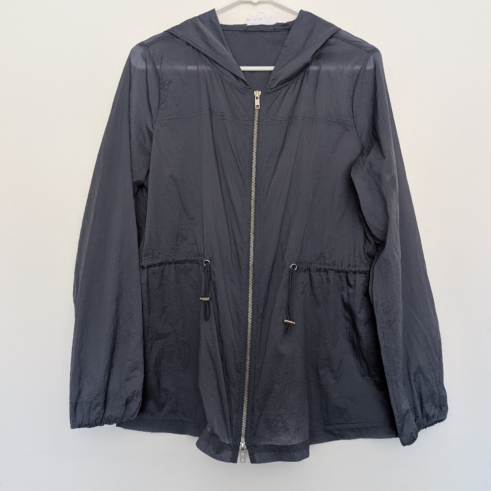 Soma Weekend Gray Windbreaker Light Weight Jacket